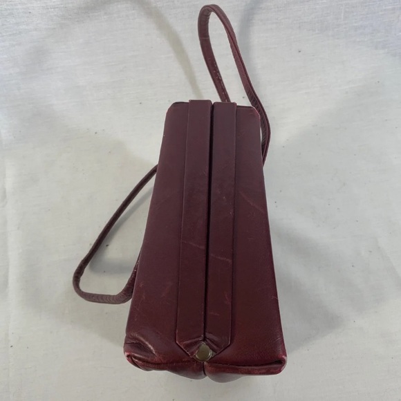Vintage Maroon Burgundy Small Purse - Picture 5 of 5